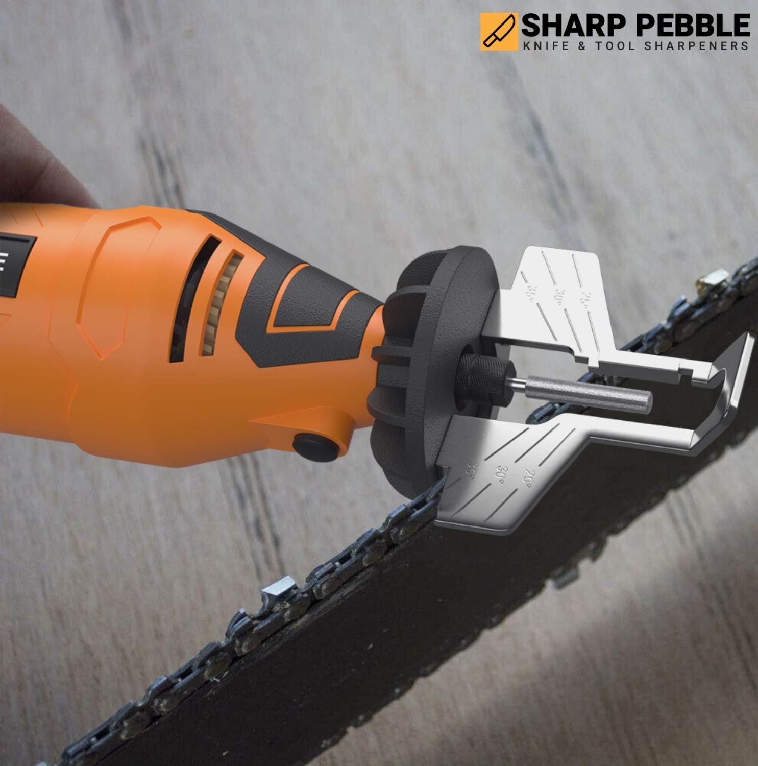 Sharp Pebble Electric Chainsaw Sharpener Kit Review