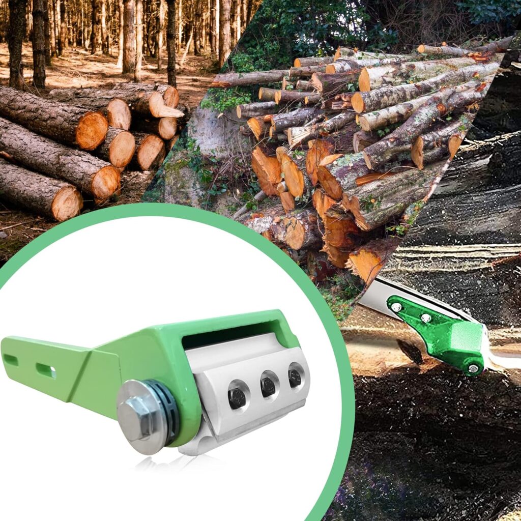ZEIMAL Log Peeler,Log Debarking Tool,Chainsaw Attachment for Wood Debarking,Chainsaw Accessories,Timber Framing Tool,Factory Outlet (Green)